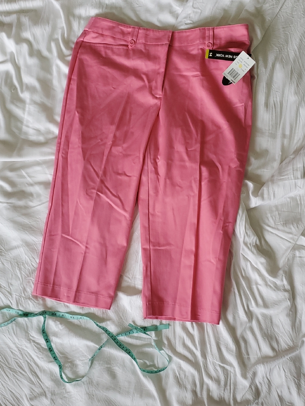 Jones New York Pink Cropped Pants